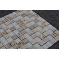 Popular in Ethiopia Manhattan Blend Stone Glass Mosaic Tile Sheets